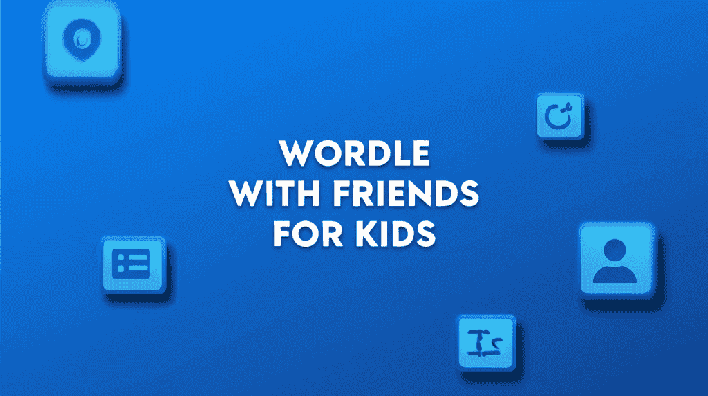 Children playing Wordle With Friends For Kids on a tablet